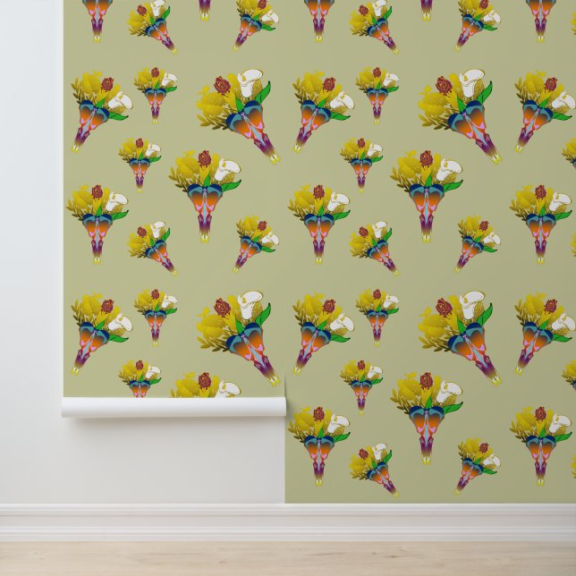 Art Deco Vase with Golden Flowers 壁紙 (アプリケーション)