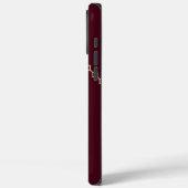 Art Deco Vase with Golden Flowers Case-Mate iPhoneケース (裏面 / 左)