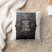 Art Deco VIP Pass T-Shirt, Premium New Year クッション (ブランケット)