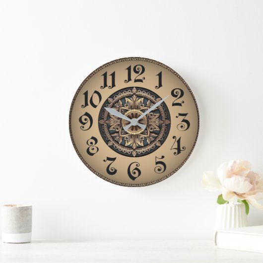Art Deco Wall Clock ラージ壁時計 (ホーム)