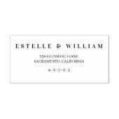 Art Deco Wedding Self-Inking Stamp | Elegant Gatsb セルフインキングスタンプ (デザイン)