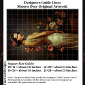 Art Deco Woman & Roses Portrait EZ8R Decoupage 薄葉紙