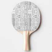 Art Decor Symmetry Lines卓球ラケット 卓球ラケット (正面)