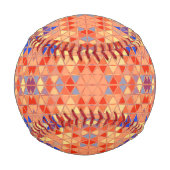 Art décoratif - mosaïque - couleurs arlequin - 野球ボール (裏面)