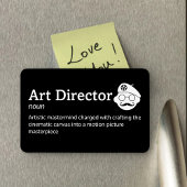 Art Directorの定義 – Film Crew 4" x 6" Flex マグネット
