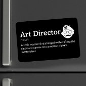 Art Directorの定義 – Film Crew 4" x 6" Flex マグネット