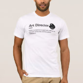 Art Director Definition Light Mode – フィルムメーカー Tシャツ (正面)