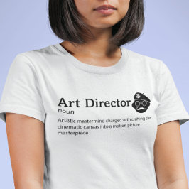 Art Director Definition Light Mode – フィルムメーカー Tシャツ