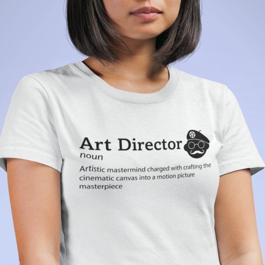 Art Director Definition Light Mode – フィルムメーカー Tシャツ