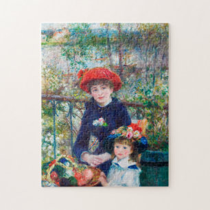 Art Enthusiasts Gift  Two Sisters Renoir Painting ジグソーパズル
