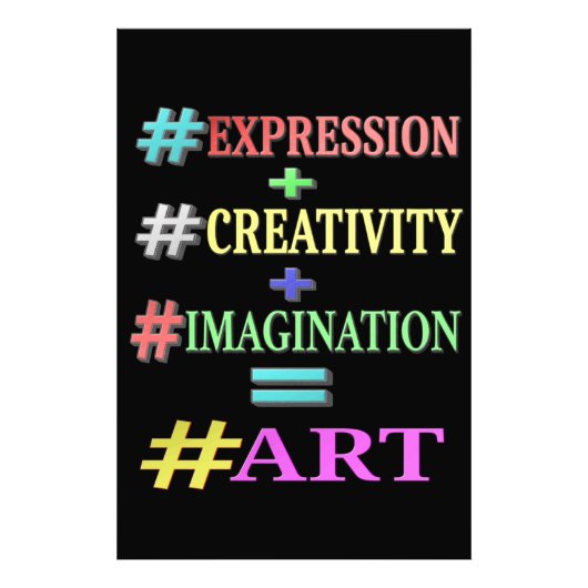 "ART EQUATION"かわいい表現デザイン。買今 フォトプリント (正面)