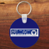 Art for the Public - WPA Poster - キーホルダー (正面)