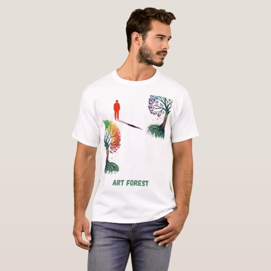 Art Forest Tシャツ (正面フル)