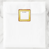 Art Frame, Ex Libris，ブックプレート スクエアシール (バッグ)