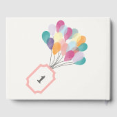 Art Gallery Theme - Pastel Birthday Photo  ゲストブック (裏面)