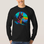 Art German Shepherd 1 Tシャツ (正面)