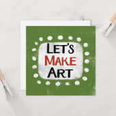 Art Greeting Cardを作成しよう カード (正面/裏面インサイチュ)