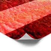 Art Grunge American Flag #6 ポスター (角)