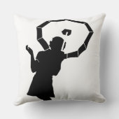  Art in Motion” Throw Pillow クッション (裏面)