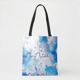 Art Inh. Minimaliste | Design Inhalothérapeute トートバッグ