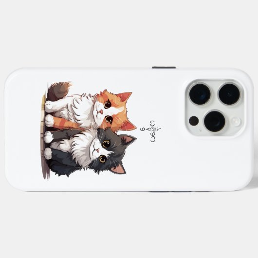 Art iPhoneエレガントケース Case-Mate iPhoneケース (裏面 (横))