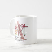 Art is a mystical path コーヒーマグカップ (正面左)