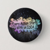 Art is Life Button 缶バッジ (正面)