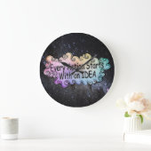 Art is Life Wall Clock ラージ壁時計 (ホーム)