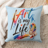 Art is my Life クッション (ブランケット)