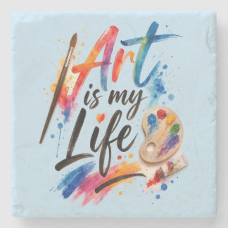 Art is my Life ストーンコースター