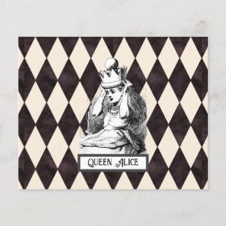 Art JournalヴィンテージアリスとCrown Harlequin