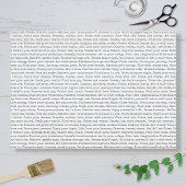 Art Journal Affirmations 薄葉紙