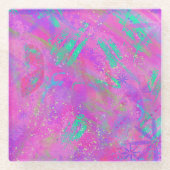 Art Journal Love ガラスコースター (正面)