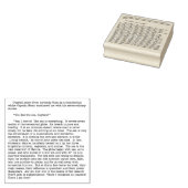 Art Journal Stamp: Captain Nemo ラバースタンプ (押印)