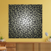 Art leopard fur抽象芸術テクスチャ キャンバスプリント (インサイチュ (リビング))