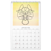 art line calendar カレンダー (1月 2026)