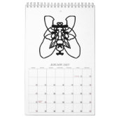 art line calendar カレンダー (1月 2027)