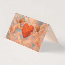 Art Lover Expressionist Cherubs Mini Cards