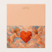 Art Lover Expressionist Cherubs Mini Cards (外部フラット)