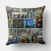 Art Masterpieces, Blue クッション (裏面)