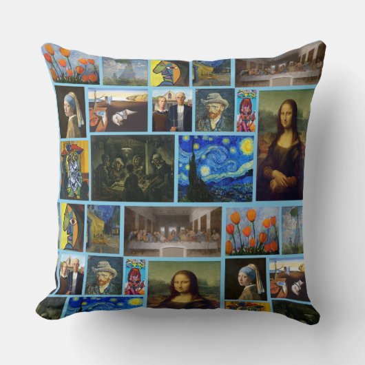 Art Masterpieces, Blue クッション (正面)