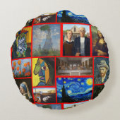 Art Masterpieces, Red ラウンドクッション (裏面)