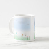 Art Mug コーヒーマグカップ (正面左)