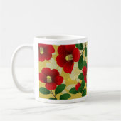 Art Mug "camellia” コーヒーマグカップ (左)