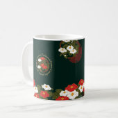 Art Mug"camellia" コーヒーマグカップ (正面左)