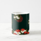Art Mug"camellia" コーヒーマグカップ (中央)