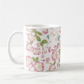 Art Mug"Cherry Blossoms" コーヒーマグカップ (左)