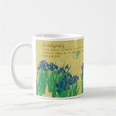Art Mug"iris" コーヒーマグカップ (左)