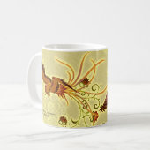 Art Mug"Phoenix” コーヒーマグカップ (正面左)