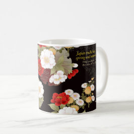 Art Mug"Spring and autumn flowers” コーヒーマグカップ